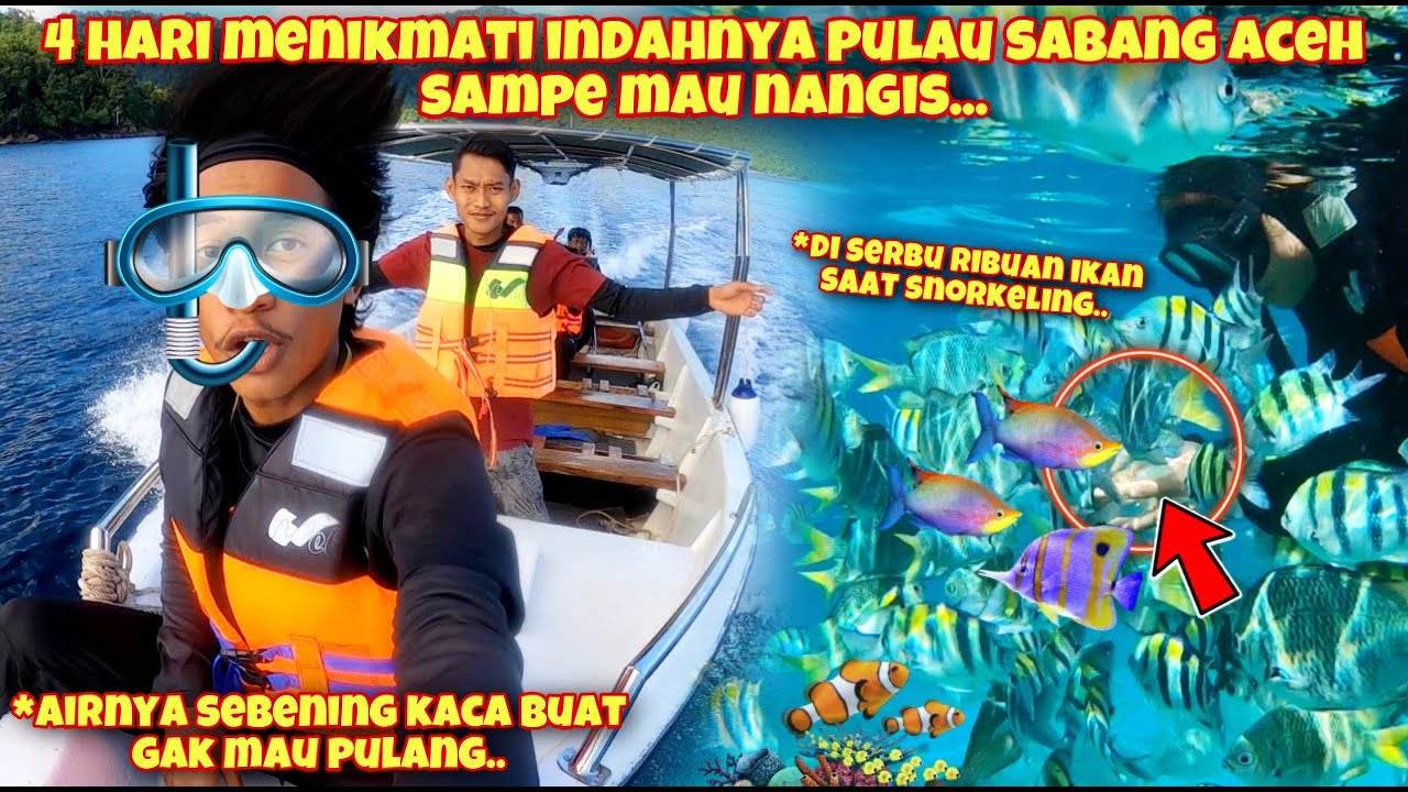 PERTAMA KALI KE ACEH PENGEN NANGKAP RIBUAN IKAN PAKE TANGAN KOSONG