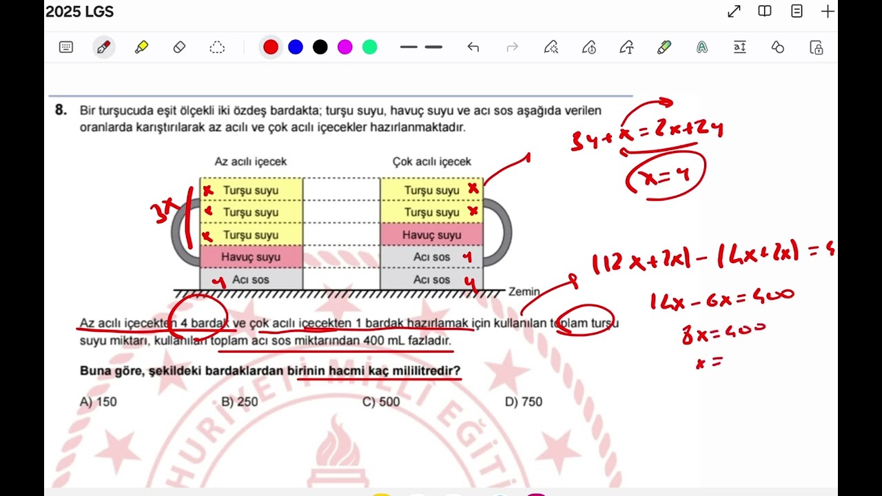 2025 LGS Çözümleri