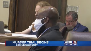 Testimony begins in a Lowndes County murder trial