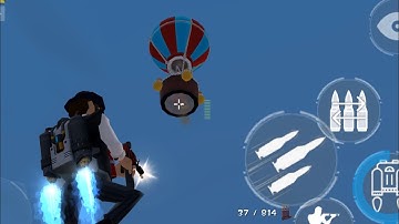 Rocket Royale HOT AIR BALLON AND BIRD NEST EVENT 9 KILLS - Android Gameplay #157