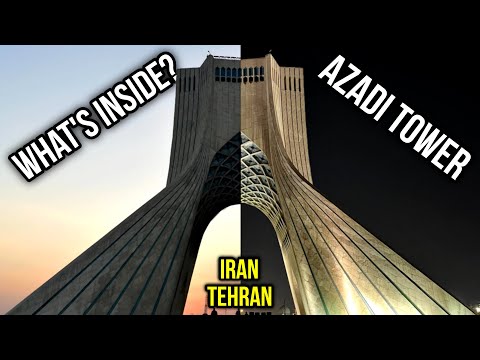 داخل برج آزادی تهران ویدئوی مسافرتی سینمایی 4 2025