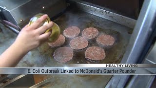 Food safety alert regarding McDonalds quarter pounders