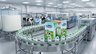 Inside the VINAMILK dairy factory