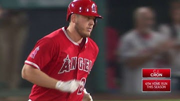 WSH@LAA: Cron crushes a two-run homer to left