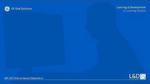 8SP-103 l 8 Series Generic Setpoints v1