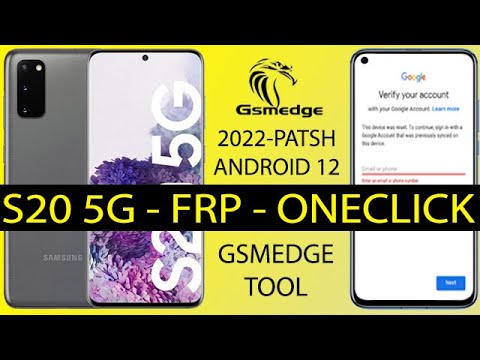 Frp Bypass Samsung Galaxy S20 5G Remove Google Account Oneclick 2022