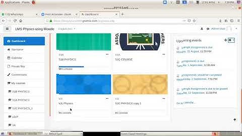 LMS Training using Moodle for HSST Physics by ACT Malappuram Session 05/2020