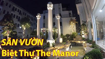 Hồ Cá Koi Đẹp: View sân vườn của căn biệt thự tại The Manor Central Park
