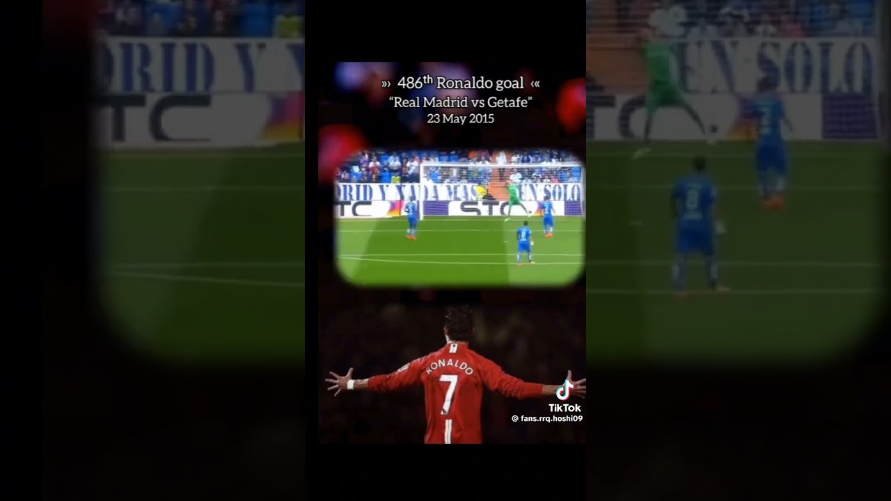 Cristiano Ronaldo  scored on My second birthday  23 may 2015
