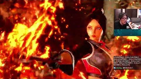 不知火舞のゲームプレイトレーラーを舐めまわすように見るマゴ【ストリートファイター6】
