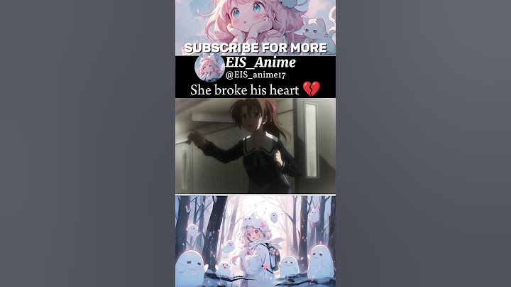 She broke his heart 💔