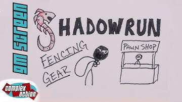Fencing Gear - GM Screen - Shadowrun 5th Edition