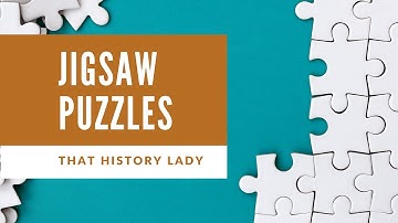 Jigsaw Puzzles in American History