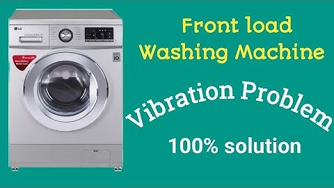 front load washing machine vibration problem solved | shock absorber replacement