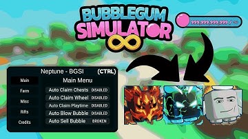 Bubble Gum Simulator Infinity Script! | Auto Quest, Auto Hatch Eggs, Auto Sell! *NO KEY* [KEYLESS]