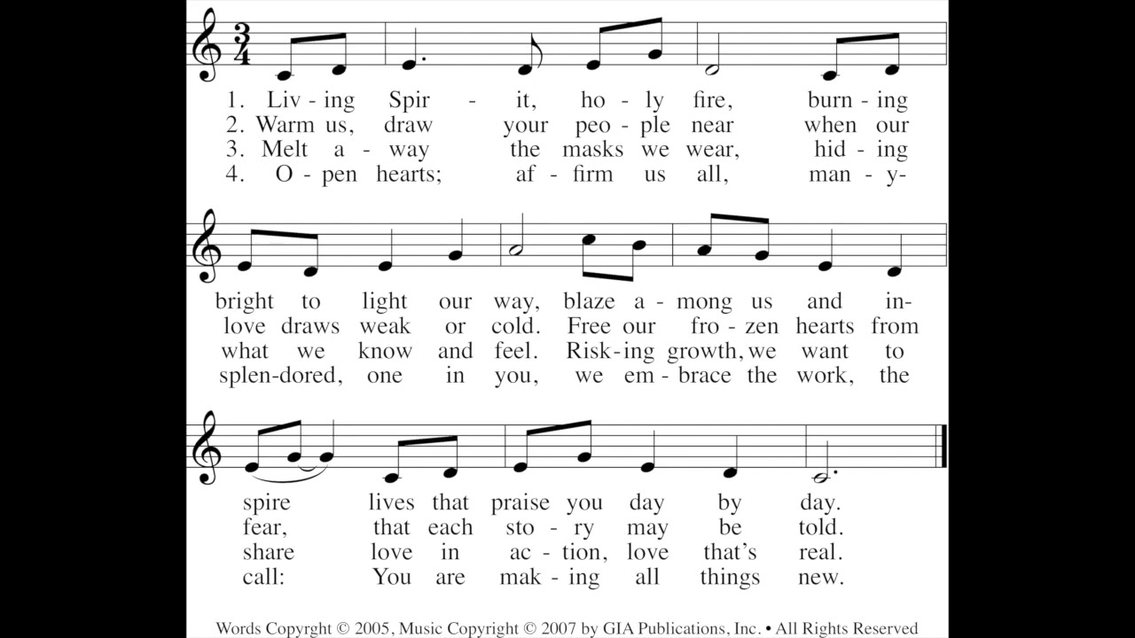 Living Spirit, Holy Fire