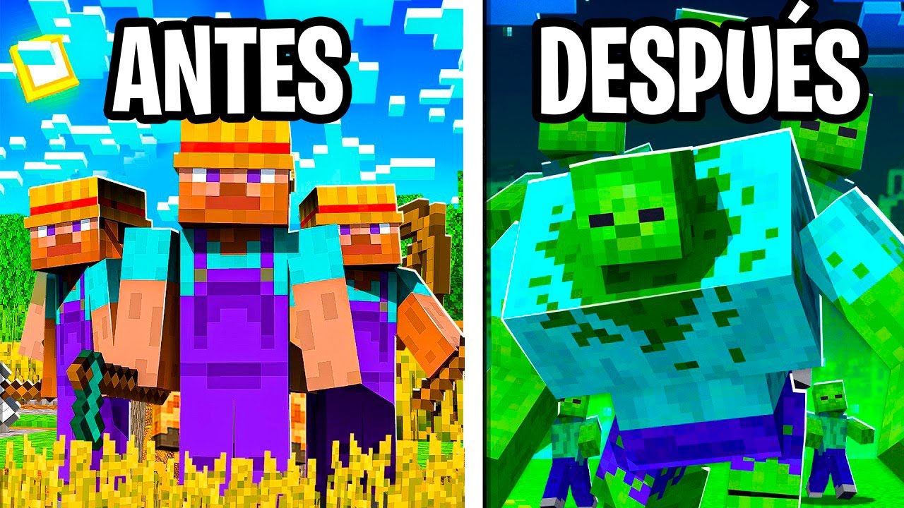 Los Jugadores de Minecraft Simulan un Apocalipsis Zombi…