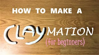 HOW TO MAKE A CLAYMATION  | |  For Beginners! screenshot 5