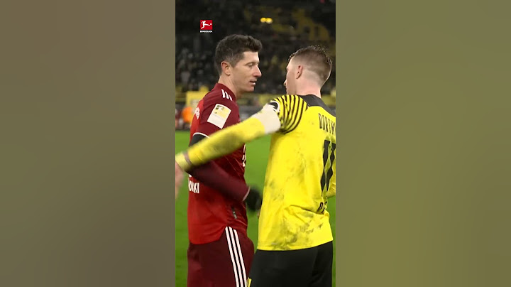 LEWANDOWSKI 🤝 REUS • Secret Handshake!