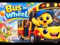 🚌 Bus on the Wheel 🐥 | Dodo Mini Nursery Rhyme | Fun Kids Song | 3D Animation