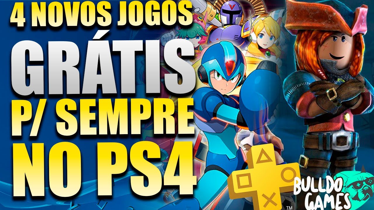 24 JOGOS GRÁTIS NO PS4 PRA SEMPRE EM 2022! 