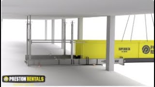Preston Rentals SuperDeck® 5T - Montage og installation fra jorden