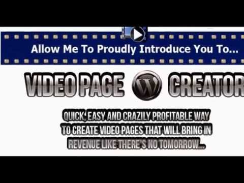 Review WP Video Page Creator Page Builder