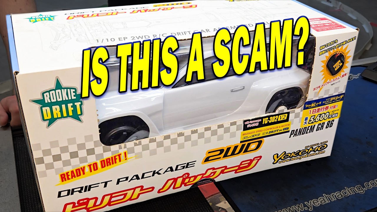 Ready To Run RC Drift Car Became Repair To Run Instead - YouTube
