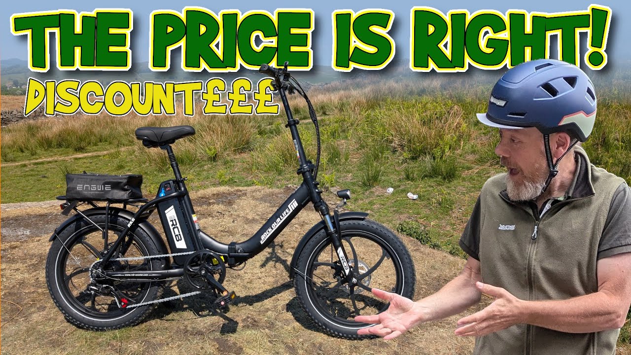 Is this legal ebike a great price? The RCB RK6 Folding affordable Electric bike