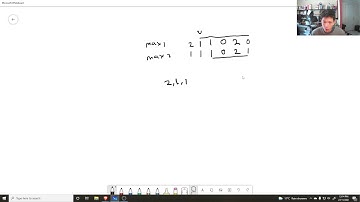 321.  (Hard) Create Maximum Number - Daily Leetcode (Day 73)