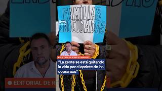 Roberto Navarro: "La gente se quita la vida por las deudas"