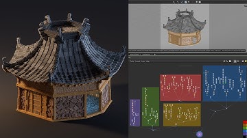 Voxel Hanamura #01 - Pagoda Timelapse