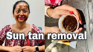 ಬಿಸಿಲಿಗೆ ನಿಮ್ಮ ಮುಖ ತುಂಬಾ ಕಪ್ಪು ಆಗಿದೆಯಾ??? Sun tan removal remedy |face pack for healthy skin |