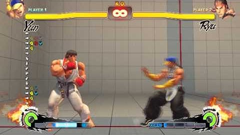 Yun Kara Command Throw Demonstration