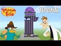 Minecraft Tutorial: How To Make "Doofenshmirtz Evil Inc" "Phineas and Ferb" (Survival House)