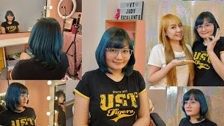 BHappy Blue 0.88 Hair Dye step by step tutorial