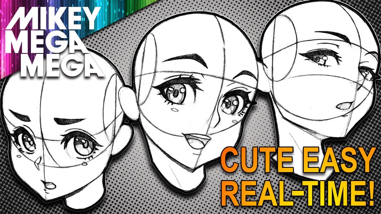 Featured image of post How To Draw Anime Face Eyes / All that is left to do is to draw the contours of the face, add nose and mouth, as.