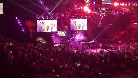 AEW Dynamite Intro and Pyro