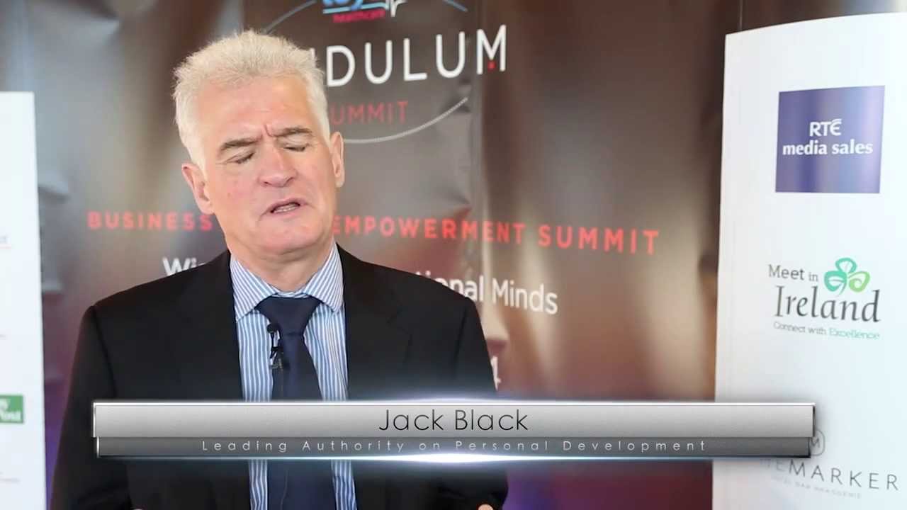 dublin amc Jack Black at the Laya Healthcare Pendulum Summit 2014