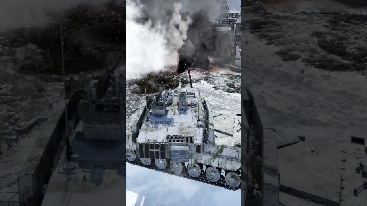 Simulation moment Leopard 2PSO Vs T90M Russian MBT-Ammo rack War Thunder