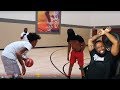 FLIGHT PLAYED DDG BLINDFOLDED WITH 1 HAND 1vs1 BASKETBALL!