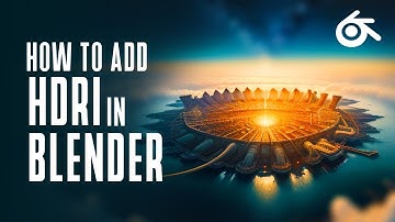 how to add HDRI in blender || Deepak Graphics