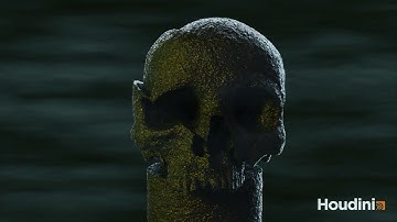 Sliced Skull (Houdini)