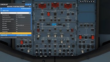 Quick & Easy Startup of Airbus A320 Neo from Cold & Dark State - Auto Complete Chekclist - MSFS 2020