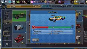 Blockman Go Blocky Mods (Build And Shoot) Power Of Max Upgrade Ice Cannon