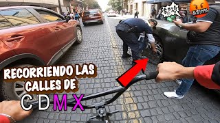 LOCOS CONDUCTORES EN CDMX 😨*Recorriendo sus calles en bmx* 🥵