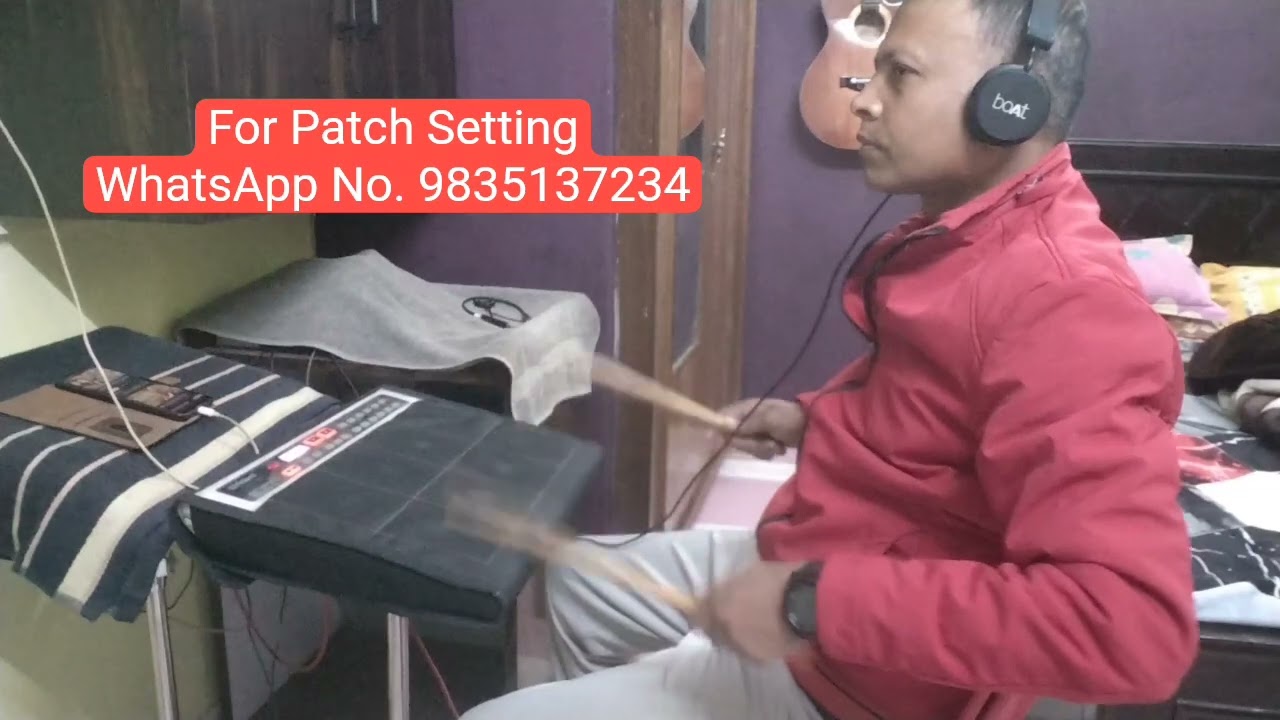 Baalo Ke Niche Choti SPD20 PRO Patch | Vinit Kumar | Roland Octapad Patch 