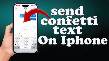 How to send confetti on iphone text