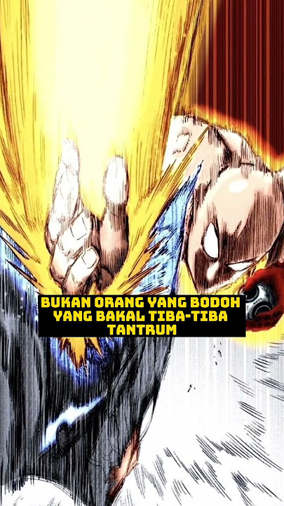 Perasaan Saitama saat melihat genos mati🥺🥺 #saitama #onepunchman #genos
