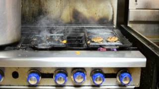 Machine Gun Kelly Cooks Burgers For The Kids